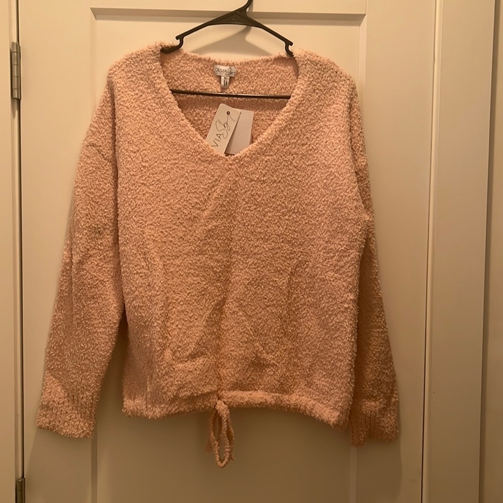 NWT Olivia Sky soft knit sweater